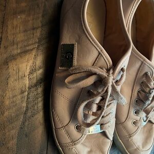 Guess Pink Lace-Up Sneakers